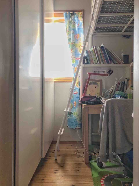 7帖スペースで小中高3人分の子供部屋 Aki Architects